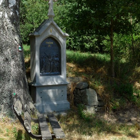 Kapličky křížové cesty z Vyššího Brodu