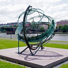 Äquatorialsonnenuhr in Frankfurt am Main