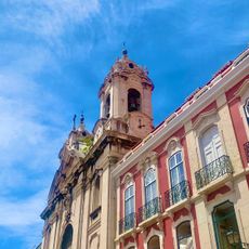 Túmulo da Rainha D. Mariana Vitória, na Igreja de São Francisco de Paula