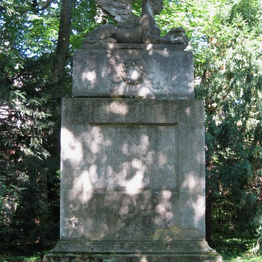 Sphinx-Denkmal für Heinrich Carl Freiherrn von Gleichen