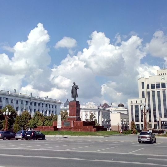 Lenin on Freedom Sq., Kazan