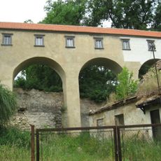 Covered castle bridge in Brandýs nad Labem