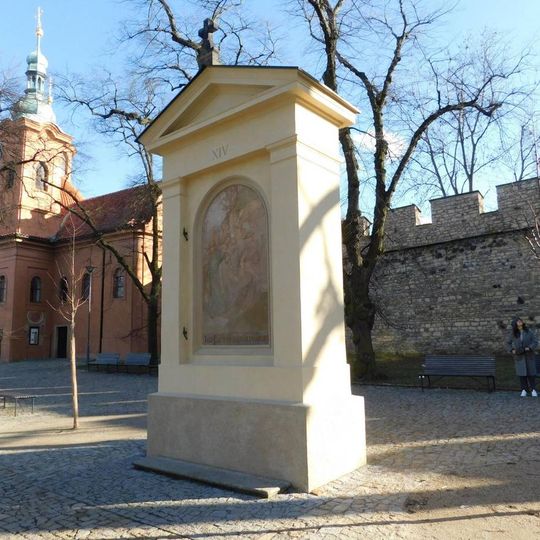 14. zastavení křížové cesty na Petříně