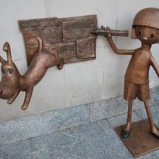 Enchanted Pencil sculpture