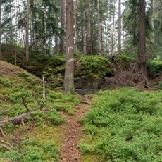 Sandsteinbruch nördlich von Moosbach