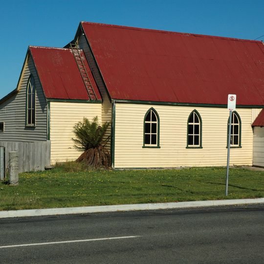 Sheffield church, Tasmania