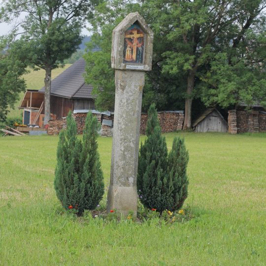 Burgfriedsäule in der Hagauer Straße