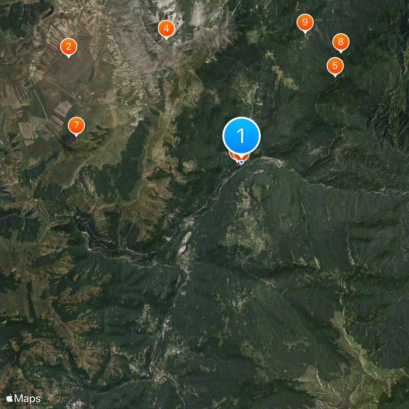 Arquata del Tronto Mappa