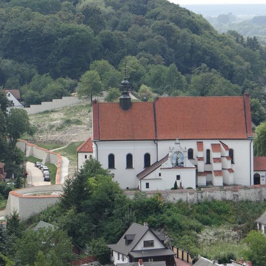 Reformed franciscan church and monastery in Kazimierz Dolny