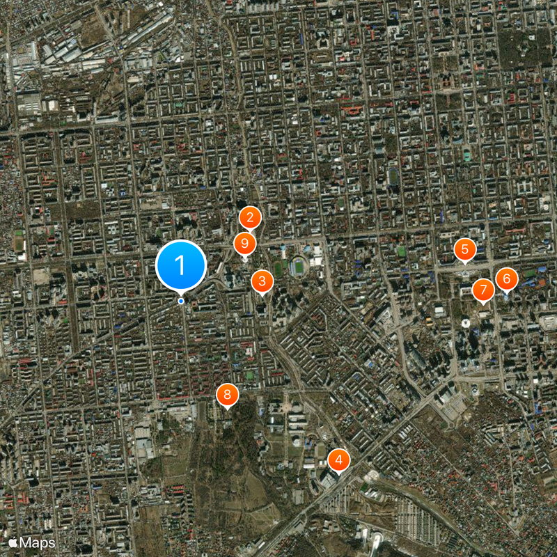International Information Technology University Map