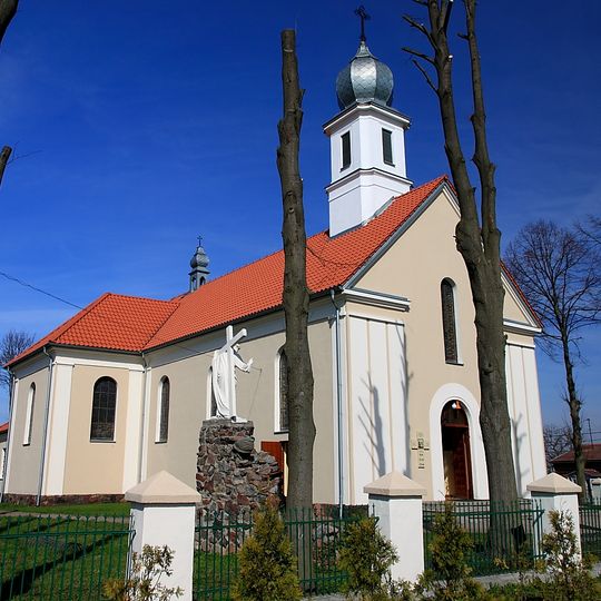 Saints Peter and Paul church in Łążyn