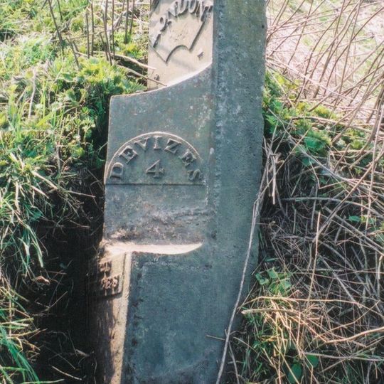 Milestone Approximately 200 Metres South Of The Wansdyke