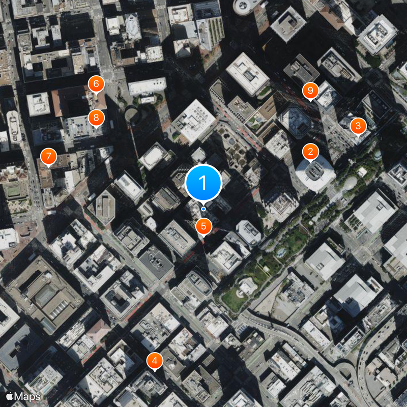 Golden Gate University Map