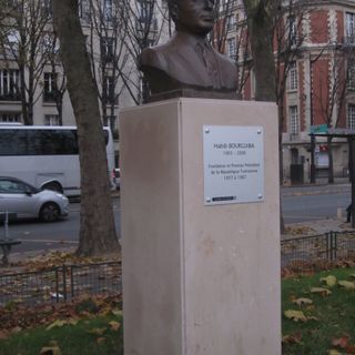 Bust of Habib Bourguiba