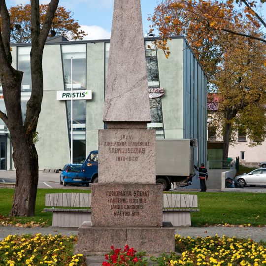 Monument to the War of Independence in Jõhvi