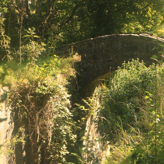 Canal bridge at Rachels Lock on Monmouthshire and Brecon Canal