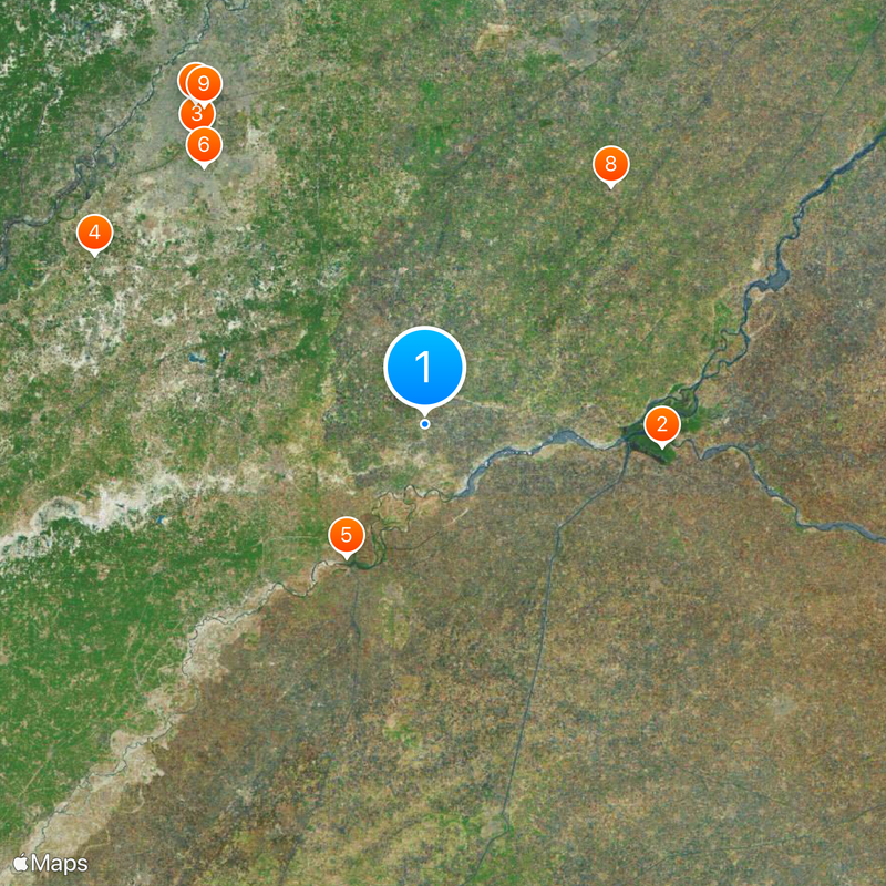 Khemkaran Map