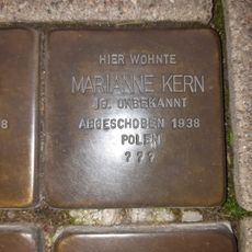 Stolperstein à la mémoire de Marianne Kern
