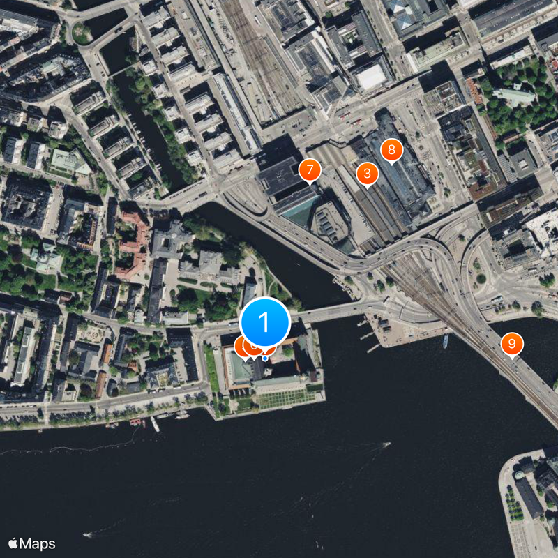 Município de Estocolmo Mapa