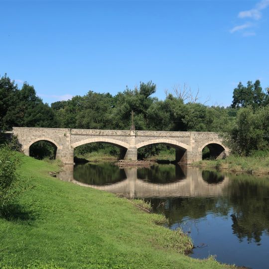 Silniční most přes Úslavu ve Zdemyslicích