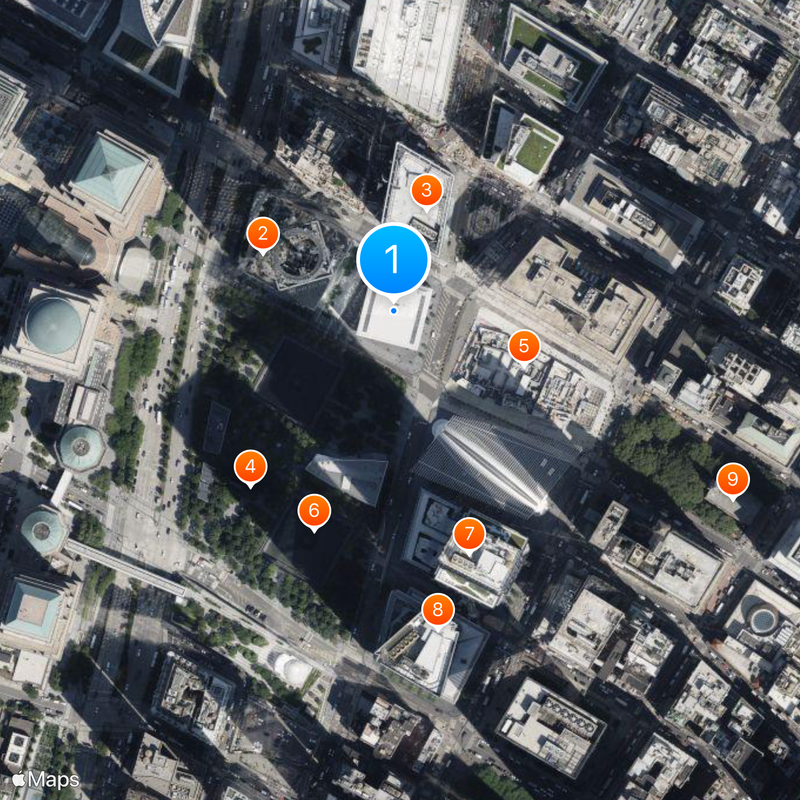 Perelman Performing Arts Center Map