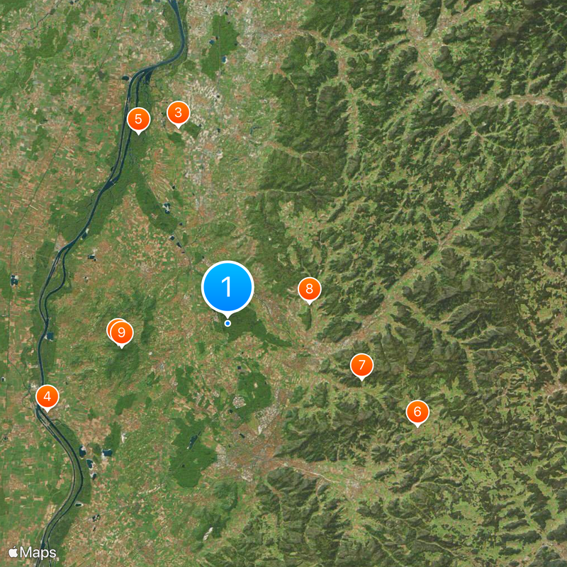 Circondario di Emmendingen Mappa