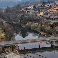Most přes Sázavu v Českém Šternberku