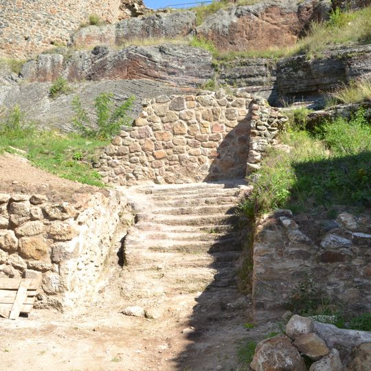 Fiľakovský hrad, schodisko prístupové II.