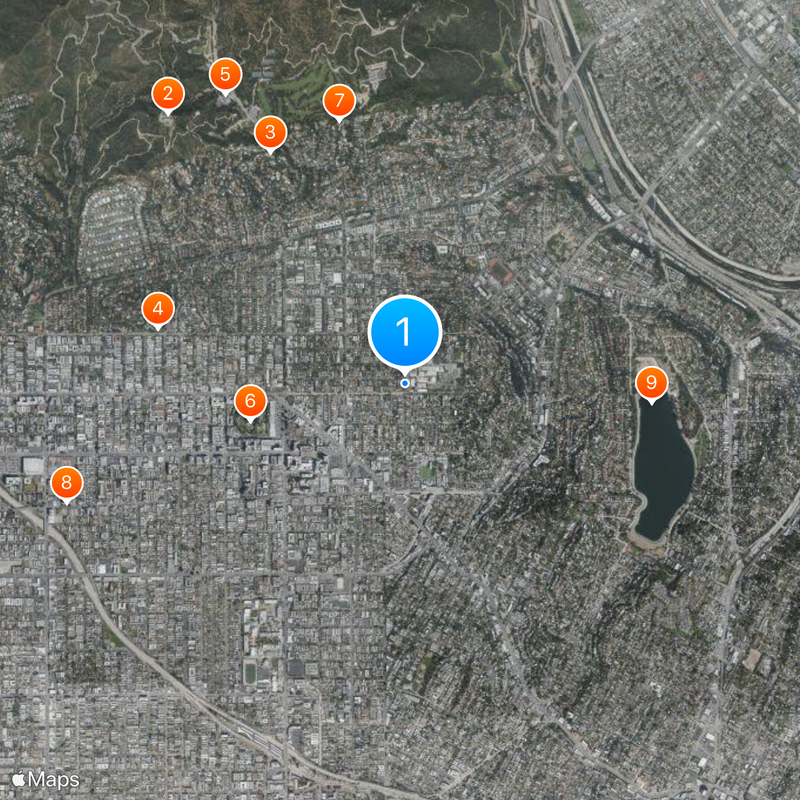 The Prospect Studios Kaart