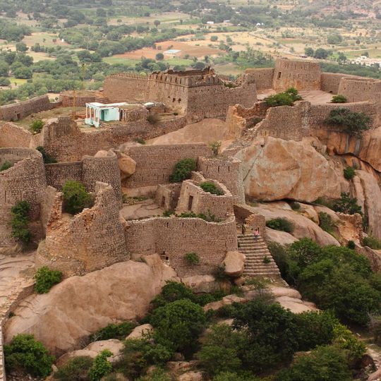 Befestigungsanlage auf dem Madakasira Hill