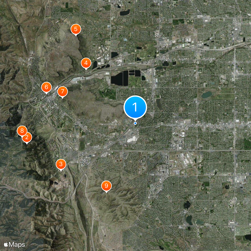 National Renewable Energy Laboratory Map