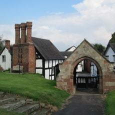Lychgate approximately 35 metres to east of Church of St Luke