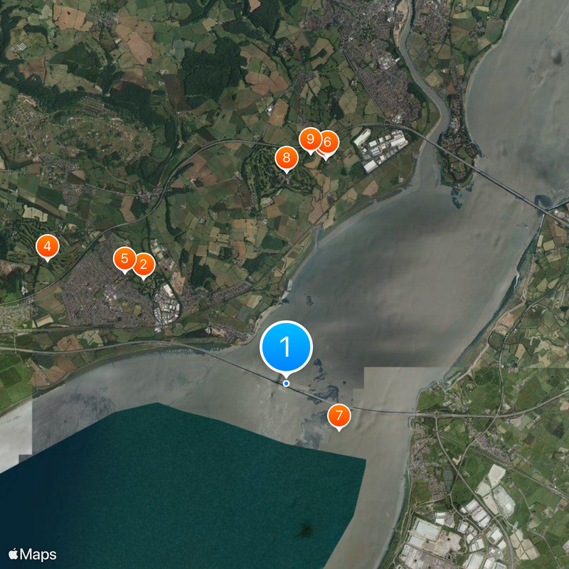 Second Severn Crossing Mapa