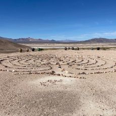 Tecopa Hot Springs Resort  Yaga Labyrinth