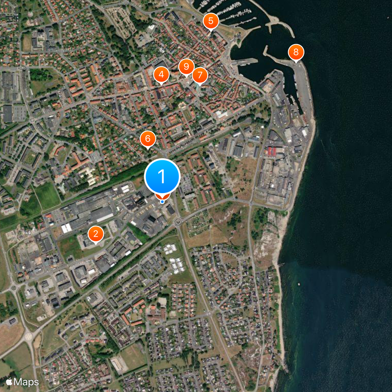 Simrishamn Map
