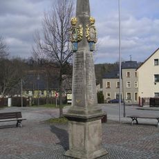 Polish-Saxon Post Milestone in Schlettau