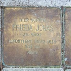 Stolperstein em memória de Frieda Jonas