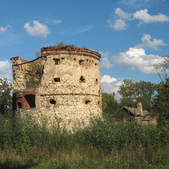 Pozostałości zamku, 4 ćw. XVI