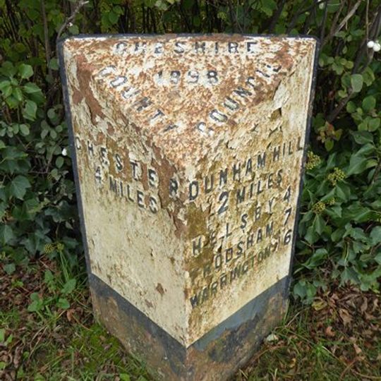 Milepost, Trafford Mill