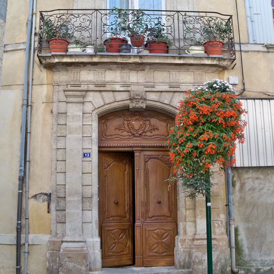 Immeuble, 13 rue de l'Hôtel-de-Ville