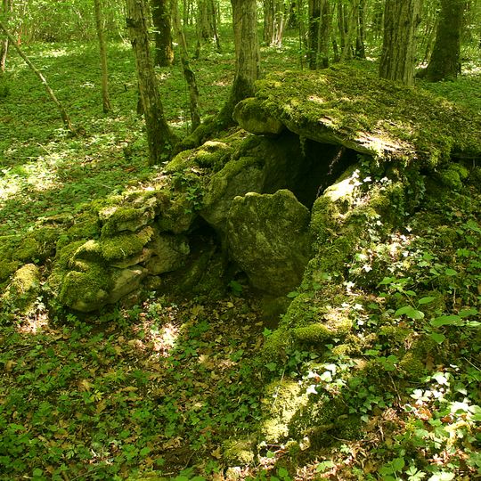 Nekropole im Bois de Vergentière