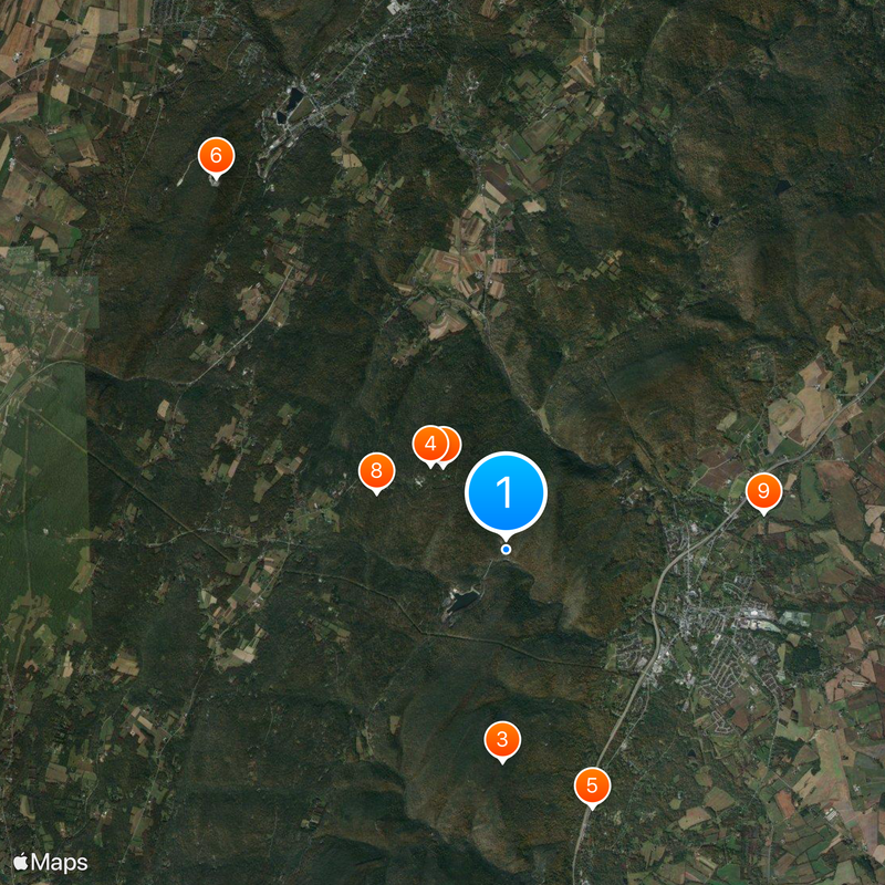 Catoctin Mountain Park Map