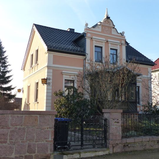 Villa mit Einfriedung Goethestraße 7