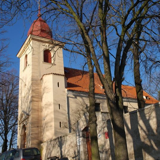 Church of the Nativity of Saint John the Baptist in Noutonice