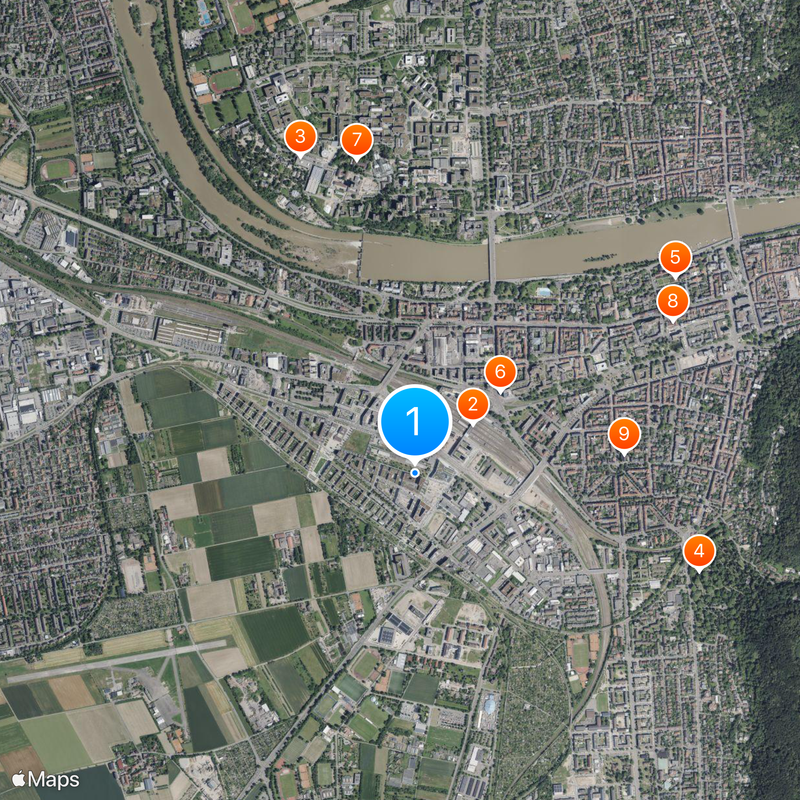 Schiller International University Map
