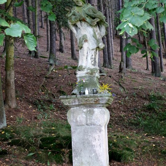 Socha svatého Jana Nepomuckého u Rudova Mlýna