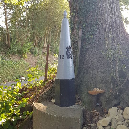 Belgium-Netherlands boundary stone no. 12