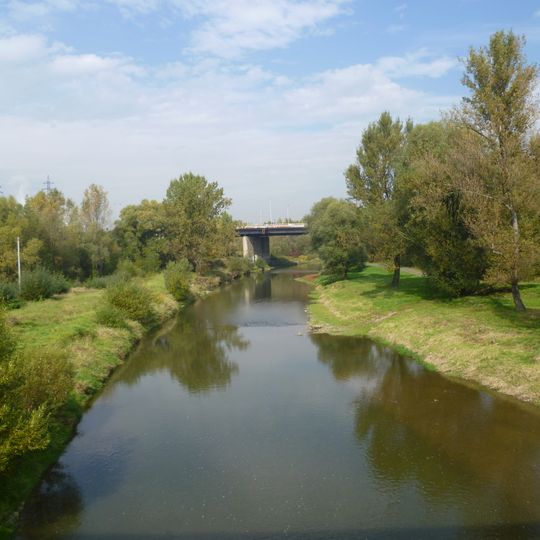 Svinovský most ul. 28. října přes Odru a Fričovu ulici