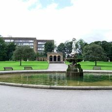 Fountain And Basin In People's Park