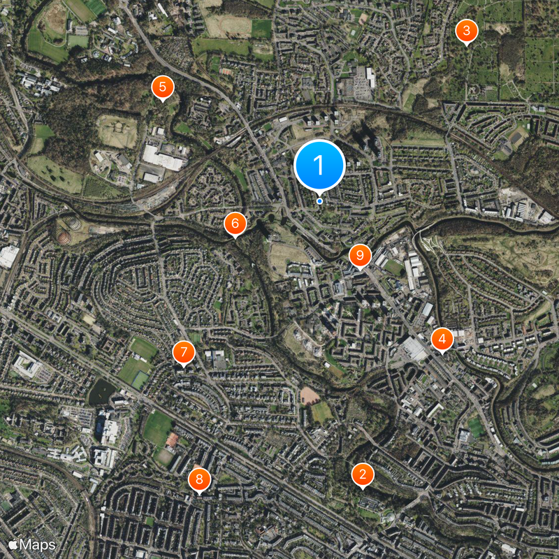 Maryhill Map